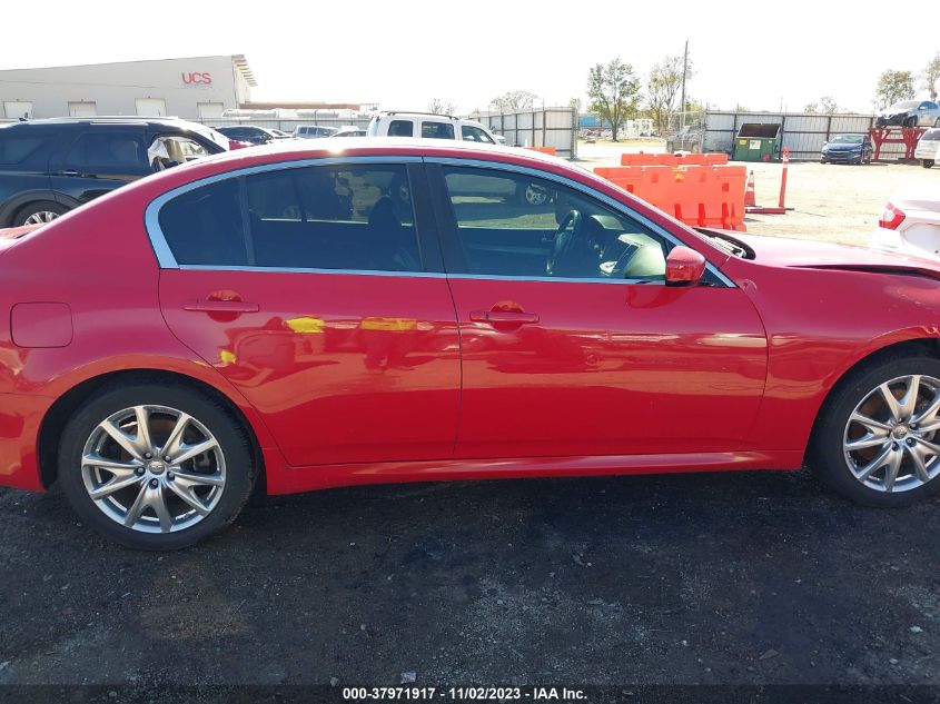 2013 INFINITI G37X - JN1CV6ARXDM351692