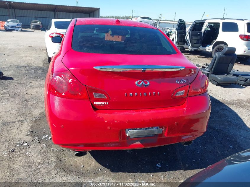 2013 INFINITI G37X - JN1CV6ARXDM351692