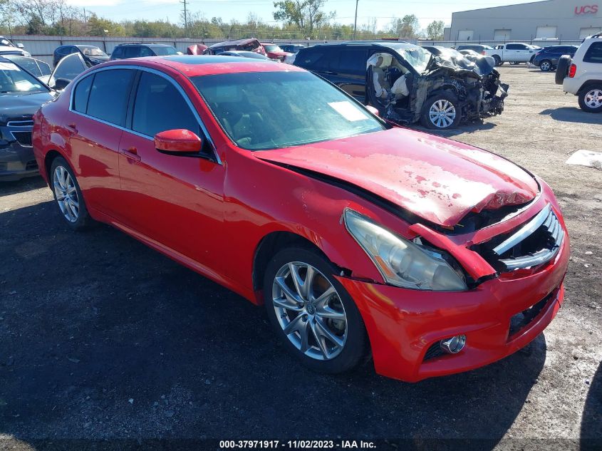2013 INFINITI G37X - JN1CV6ARXDM351692