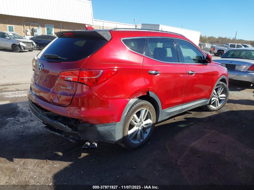 2014 HYUNDAI SANTA FE SPORT 2.0L TURBO - 5XYZU3LA8EG226886