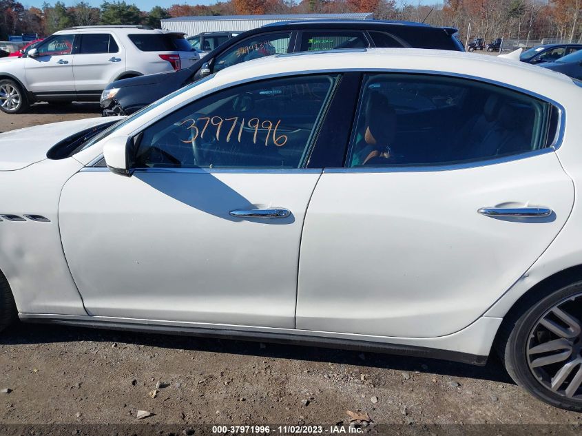 2015 MASERATI GHIBLI S/Q4 ZAM57RTA1F1137294