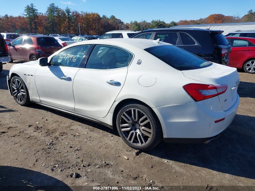 2015 MASERATI GHIBLI S/Q4 ZAM57RTA1F1137294