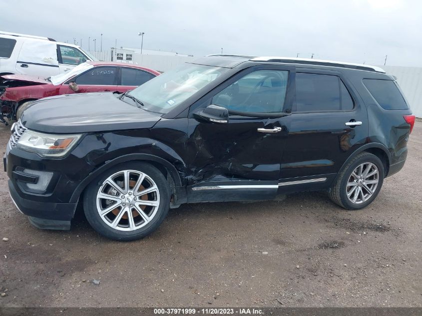 2017 FORD EXPLORER LIMITED - 1FM5K8F83HGA17918