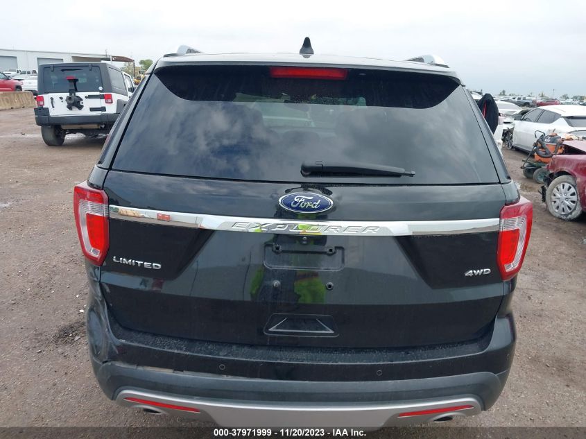 2017 FORD EXPLORER LIMITED - 1FM5K8F83HGA17918