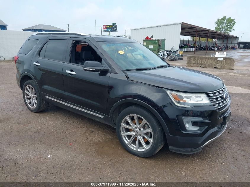 2017 FORD EXPLORER LIMITED - 1FM5K8F83HGA17918