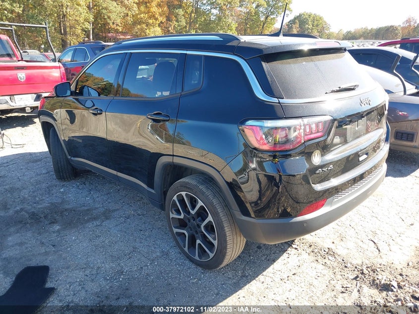 VIN 3C4NJDCB2HT647103 2017 JEEP NEW COMPASS LIMITED 4X4