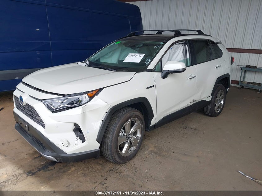 VIN 4T3D6RFV4MU026531 2021 TOYOTA RAV4 LIMITED HYBRID