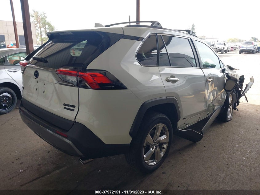 VIN 4T3D6RFV4MU026531 2021 TOYOTA RAV4 LIMITED HYBRID