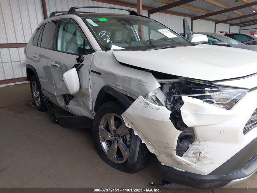 VIN 4T3D6RFV4MU026531 2021 TOYOTA RAV4 LIMITED HYBRID