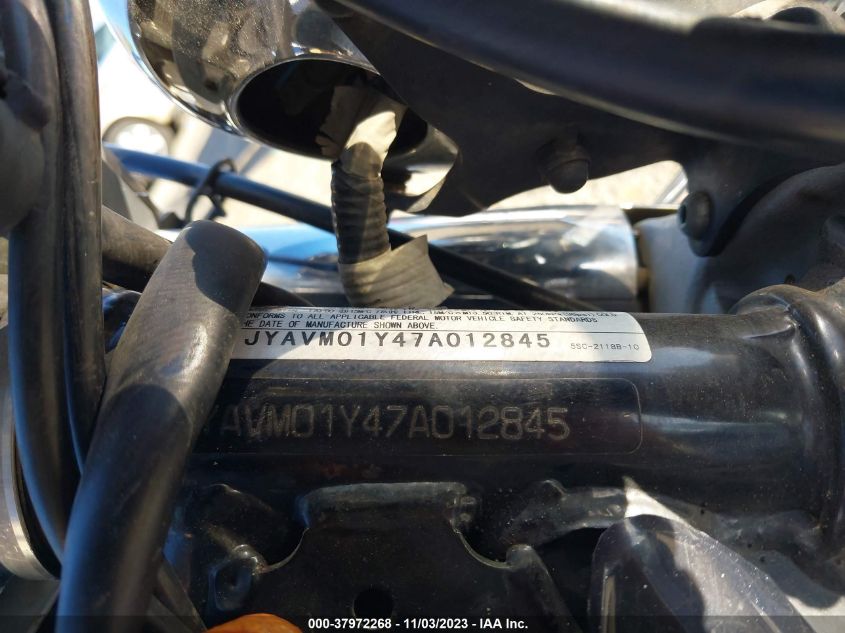 2007 YAMAHA XVS650 JYAVM01Y47A012845