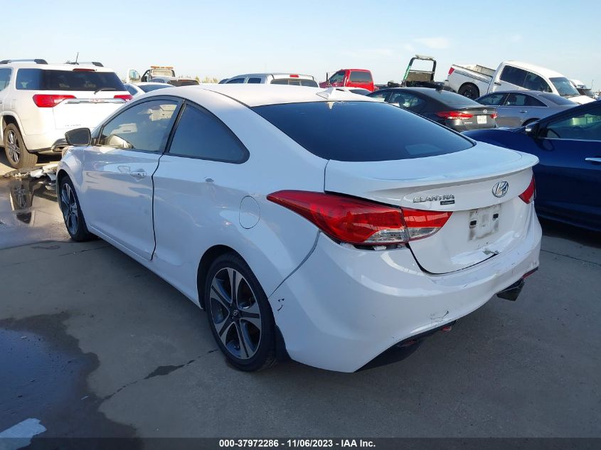 2013 HYUNDAI ELANTRA COUPE SE KMHDH6AE3DU022916
