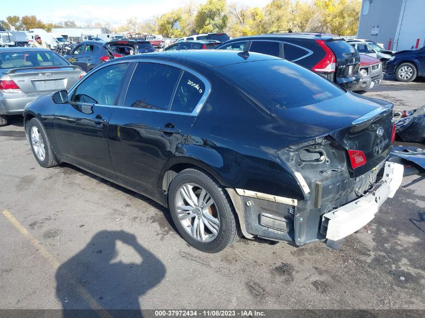 2013 INFINITI G37X X - JN1CV6AR2DM755635