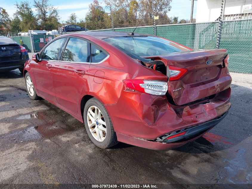 2014 FORD FUSION SE - 3FA6P0H71ER189469