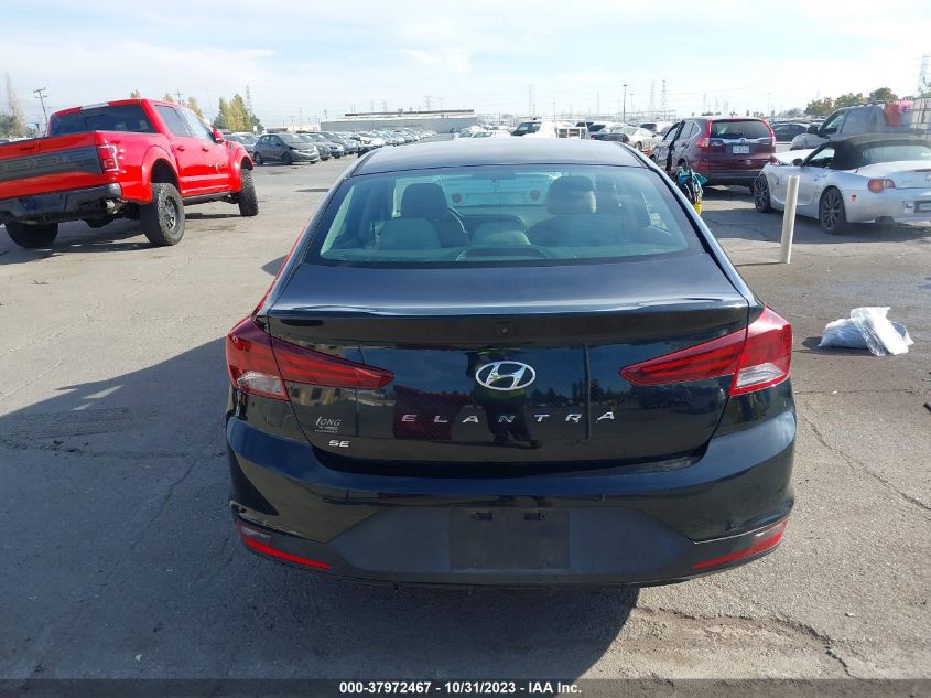 2019 HYUNDAI ELANTRA SE - 5NPD74LF6KH489319