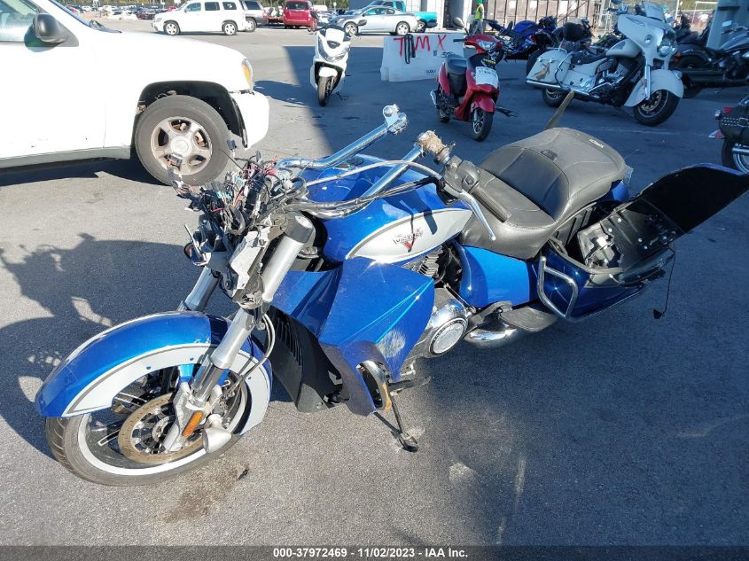 2014 VICTORY MOTORCYCLES CROSS COUNTRY TOUR/TOUR 15TH ANNIV 5VPTW36N4E3027452