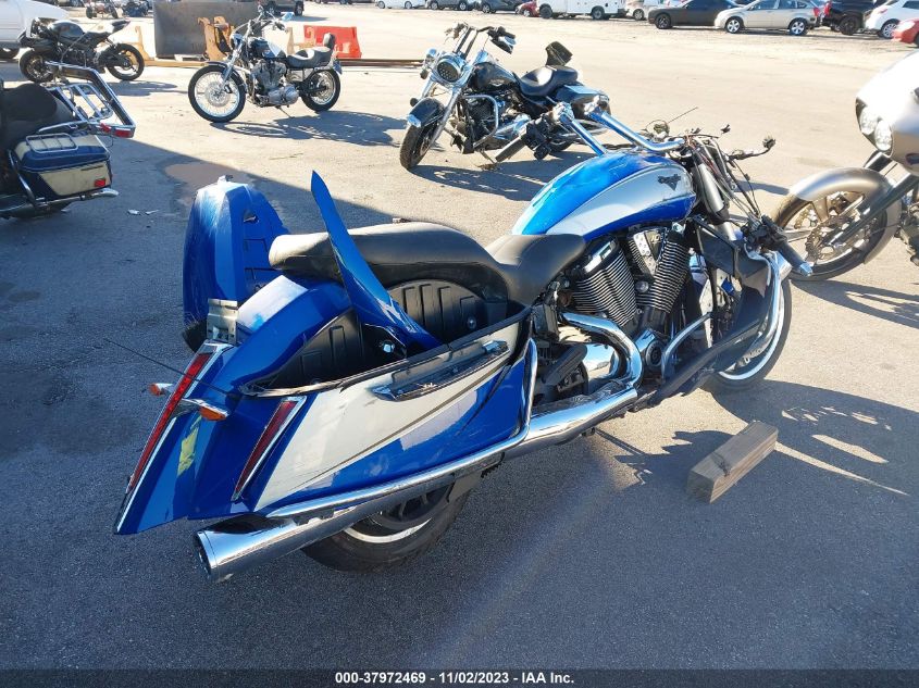 2014 VICTORY MOTORCYCLES CROSS COUNTRY TOUR/TOUR 15TH ANNIV 5VPTW36N4E3027452