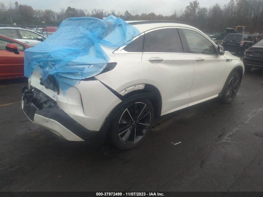 2022 INFINITI QX55 SENSORY AWD 3PCAJ5L36NF102920