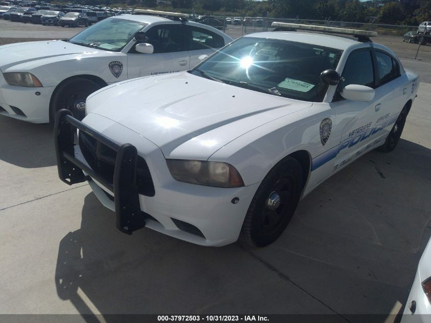 2014 DODGE CHARGER POLICE - 2C3CDXAG2EH108360