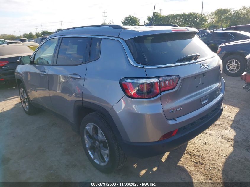 2019 JEEP COMPASS LIMITED 4X4 - 3C4NJDCBXKT747618