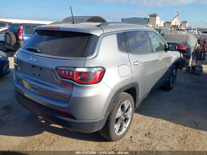 2019 JEEP COMPASS LIMITED 4X4 - 3C4NJDCBXKT747618