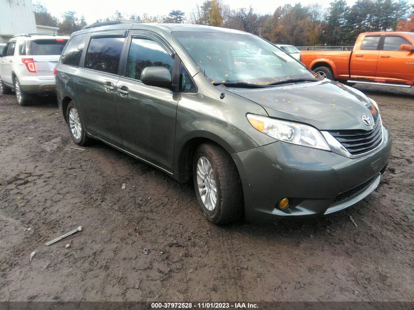 2014 TOYOTA SIENNA XLE/XLE AAS/LTD - 5TDYK3DC5ES471052