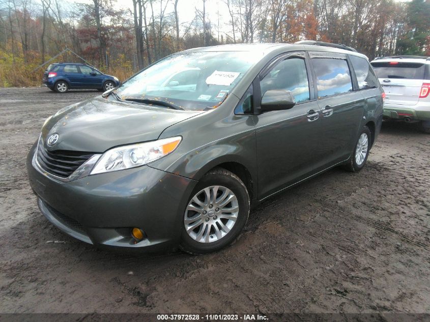 2014 TOYOTA SIENNA XLE/XLE AAS/LTD - 5TDYK3DC5ES471052