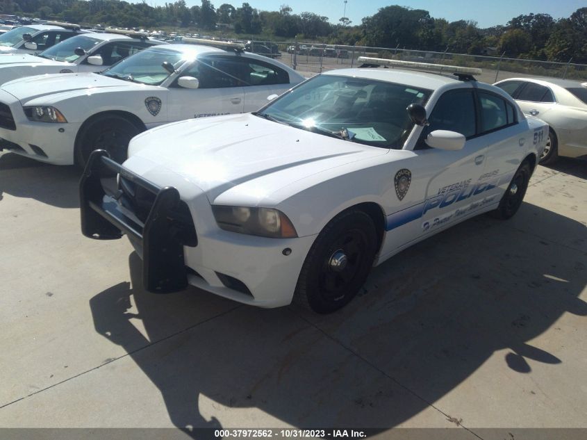 2014 DODGE CHARGER POLICE - 2C3CDXAG6EH108362