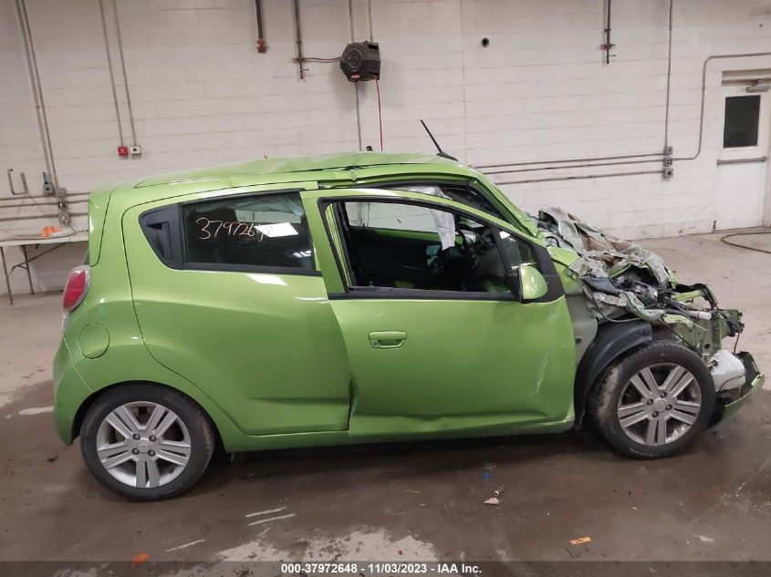 2014 CHEVROLET SPARK LS MANUAL - KL8CA6S98EC590200