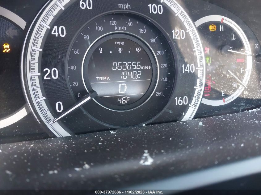 2017 HONDA ACCORD EXL - 1HGCR2F83HA154642