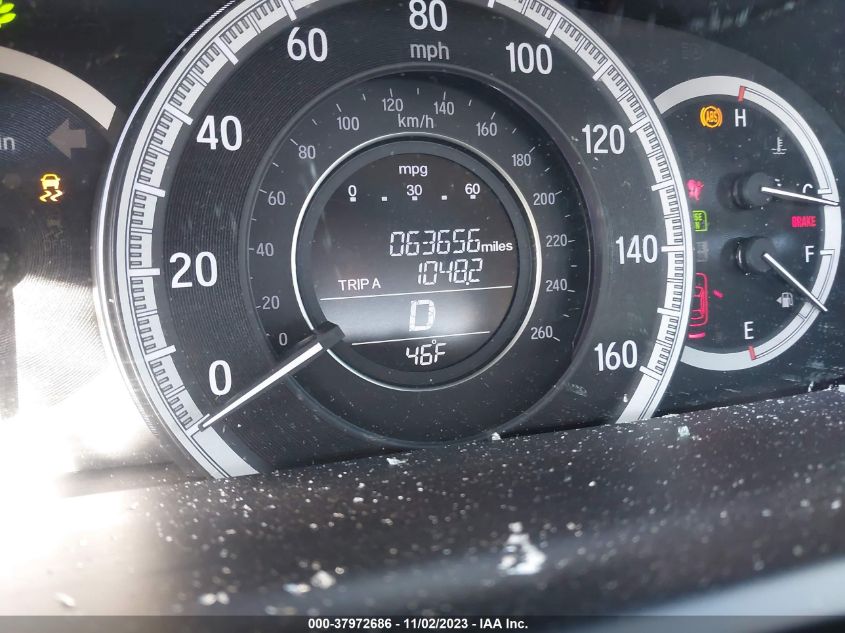 2017 HONDA ACCORD EXL - 1HGCR2F83HA154642