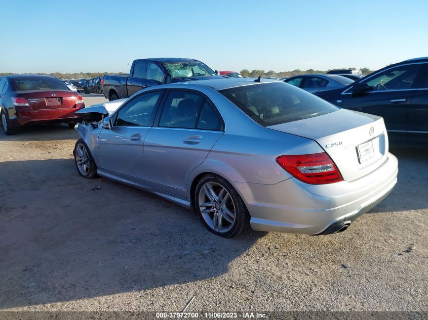 2014 MERCEDES-BENZ C 250 SPORT/LUXURY WDDGF4HB4ER320232