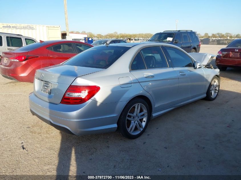 2014 MERCEDES-BENZ C 250 SPORT/LUXURY WDDGF4HB4ER320232