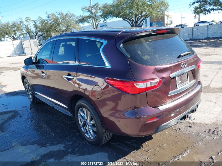 2013 INFINITI JX35 - 5N1AL0MN7DC308977