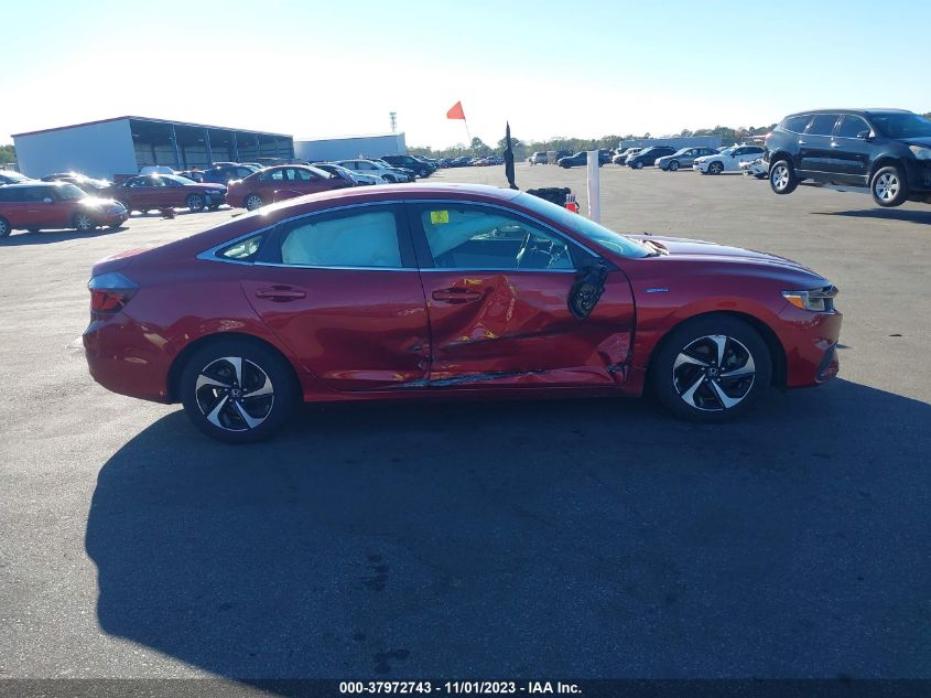 2021 HONDA INSIGHT EX - 19XZE4F50ME008969