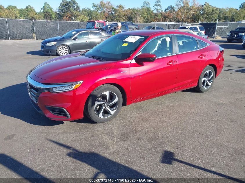 2021 HONDA INSIGHT EX - 19XZE4F50ME008969