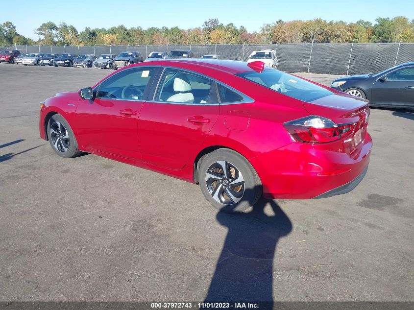 2021 HONDA INSIGHT EX - 19XZE4F50ME008969