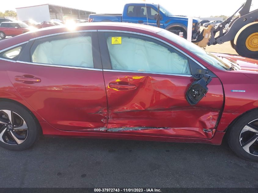 2021 HONDA INSIGHT EX - 19XZE4F50ME008969