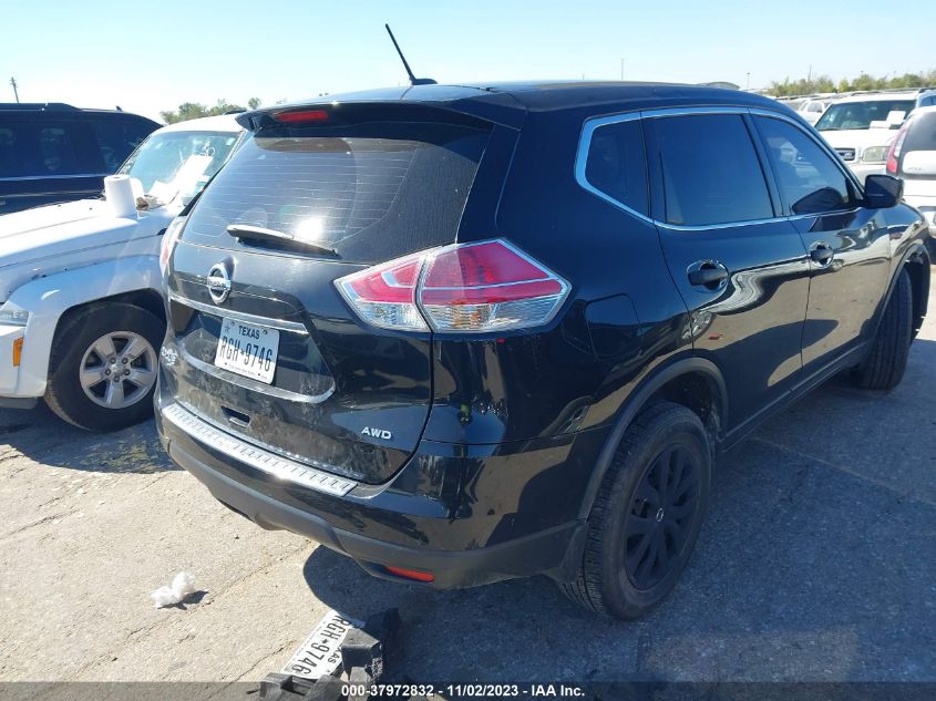 2016 NISSAN ROGUE S - JN8AT2MV1GW142639
