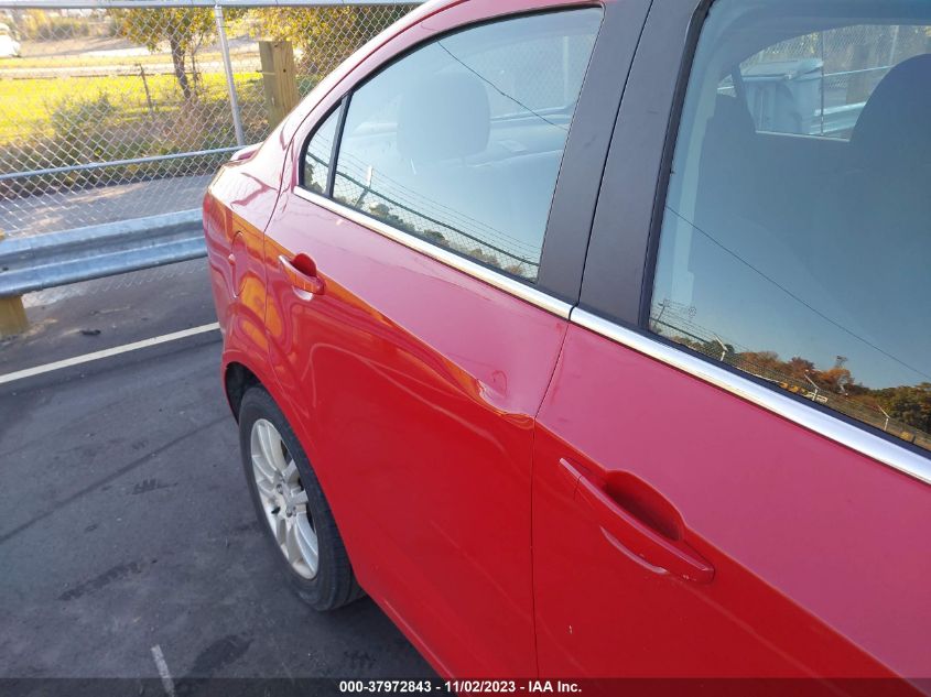2013 CHEVROLET SONIC LT - 1G1JC5SH1D4234473