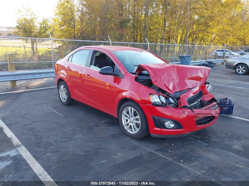2013 CHEVROLET SONIC LT - 1G1JC5SH1D4234473