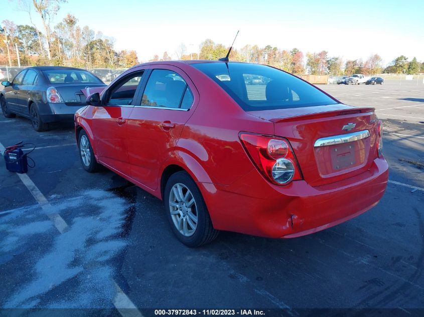 2013 CHEVROLET SONIC LT - 1G1JC5SH1D4234473