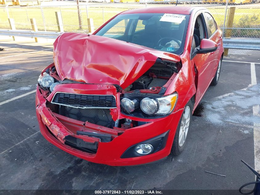 2013 CHEVROLET SONIC LT - 1G1JC5SH1D4234473