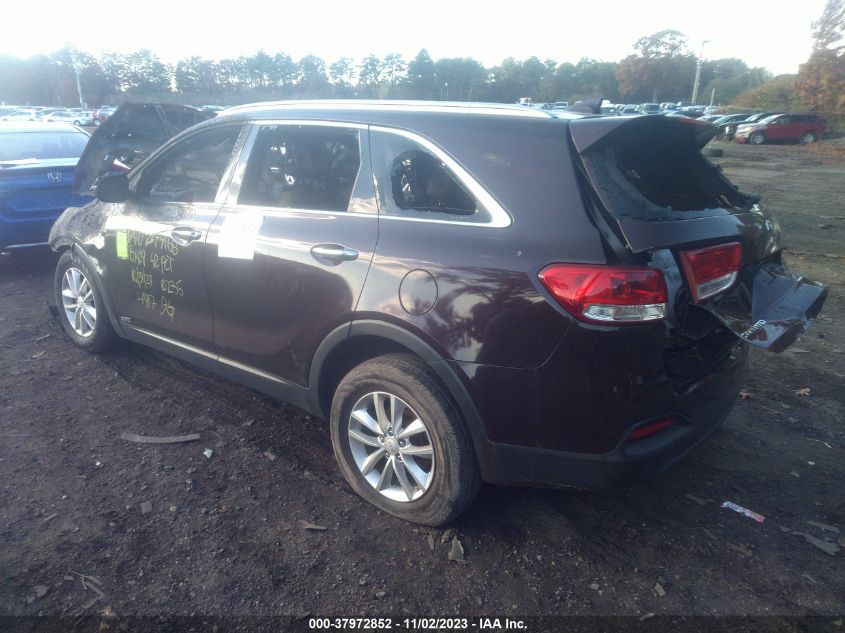 2016 KIA SORENTO LX/L - 5XYPGDA33GG043746