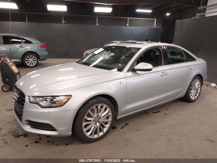 2014 AUDI A6 3.0T PREMIUM PLUS - WAUFGAFC5EN110045