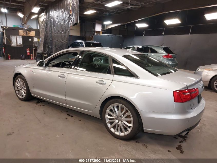 2014 AUDI A6 3.0T PREMIUM PLUS - WAUFGAFC5EN110045
