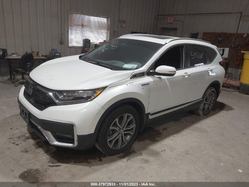 2021 HONDA CR-V HYBRID TOURING - 7FART6H98ME021484