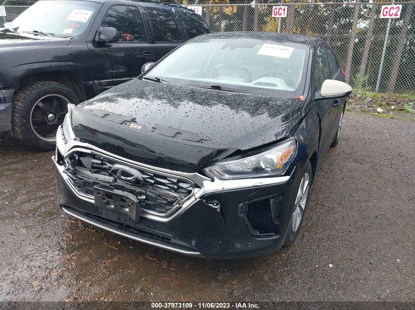 VIN KMHC65LC9LU243006 2020 HYUNDAI IONIQ HYBRID BLUE