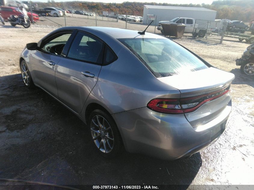 2015 DODGE DART SXT - 1C3CDFBB2FD141323