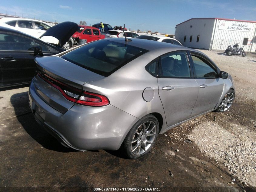 2015 DODGE DART SXT - 1C3CDFBB2FD141323
