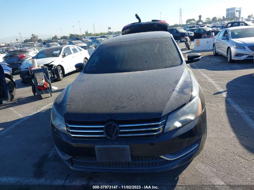 2013 VOLKSWAGEN PASSAT S - 1VWAP7A35DC103191